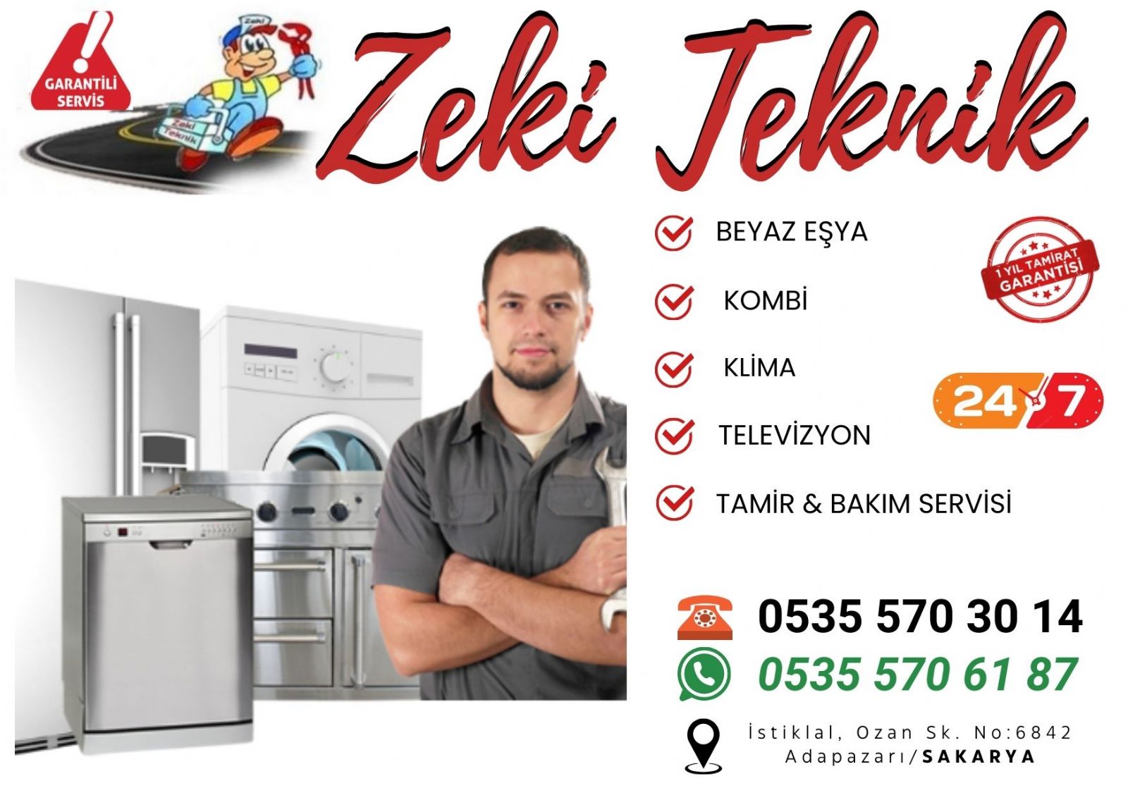 Adapazarı Arçelik Servisi